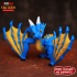 PRINT-IN-PLACE CUTE FLEXI WYVERN DRAGON ARTICULATED image