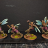 Wood Elf Team. Part 1 (Tree Dryads Style) print image
