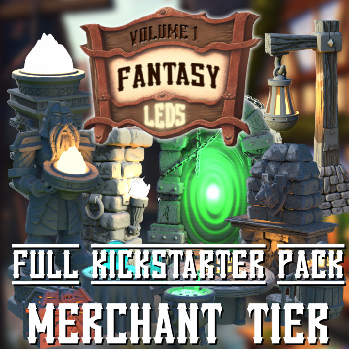 Fantasy LEDS - Volume 1 - FULL Merchant Tier's Cover