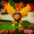 PRINT-IN-PLACE CUTE FLEXI LION ARTICULATED image