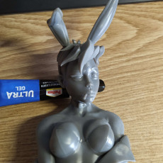 Picture of print of Blue Bunny