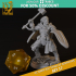 Human Male Fighter - RPG Hero Character D&D 5e - Titans of Adventure Set 17 image