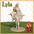 Lyla - (SFW) Walking Long Hair Pin-Up image