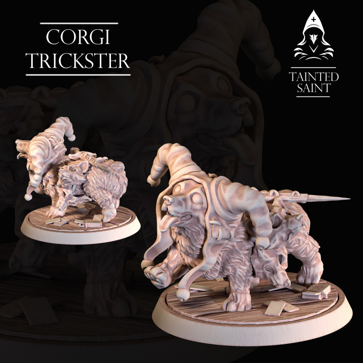 Corgi Trickster's Cover