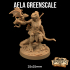 Aela Greenscale | PRESUPPORTED | Dragonology 101 image