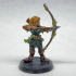 Female Elf Ranger Miniature print image