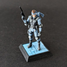 Picture of print of Solid Snake - Metal Gear Solid - 32mm Miniature This print has been uploaded by Hogwing