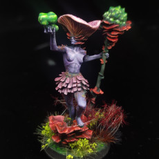 Picture of print of Mycelial Mystic