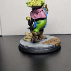 Picture of print of Holly, the Goblin Cleric