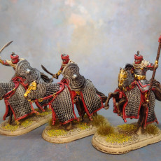 Picture of print of Easterner Warband - Presupported