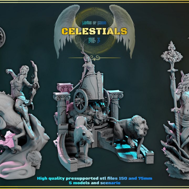 Ladies of Chaos (vol 2) Celestials PACK's Cover