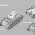 Panzer II B 1937- great historical accuracy and optional stowage, 3 different variation in this pack image