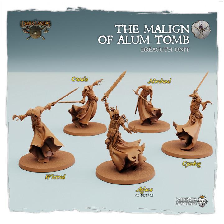Jute The Malign of Alum Tomb, Drēaguth Unit's Cover
