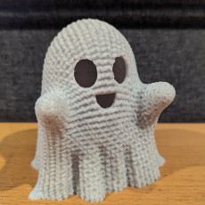Picture of print of Crocheted Ghost & Keychain