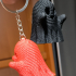 Crocheted Ghost & Keychain print image