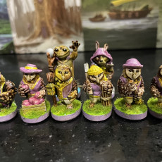 Picture of print of Everdell Upgraded Critters Owls and Moles (Unofficial)