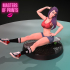 SKATE GIRL - LACEY - SFW AND NSFW - EROTIC MINIATURE 75 MM SCALE image