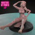 SKATE GIRL - LACEY - SFW AND NSFW - EROTIC MINIATURE 75 MM SCALE image
