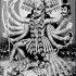 Ten Headed Great Kali - Lithograph [Easy to Print Filament Painting] image