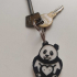 Lovely Panda Keychain / EARRING / NECKLACE image