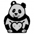 Lovely Panda Keychain / EARRING / NECKLACE image