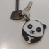 Premium Panda Keychain / EARRING / NECKLACE image
