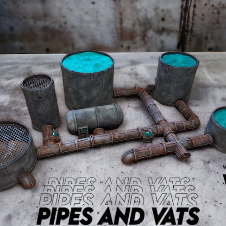 Pipes and Vats - Modular Terrain's Cover