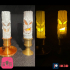 CREEPY CANDLES SET OF 5 + CANDLESTICK - EASY PRINT image