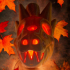 Carved Dragon Pumpkin image
