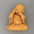 Baby Monk and Budha B457 image