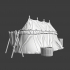 Wargaming terrain - Medieval tent set image