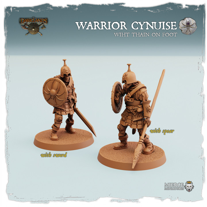 Jute Warrior Cynuise, Wiht Thain on Foot's Cover