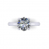 Solitaire Twist Prong Diamond Ring R2 image