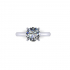 Solitaire Twist Prong Diamond Ring R3 image