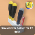 SCREWDRIVER HOLDER FOR PC DESK image