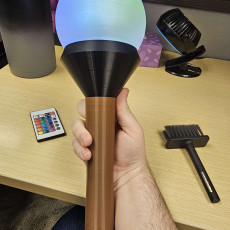 Picture of print of LED Orb Cosplay Wizard Staff (MysticMesh3D)