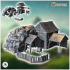 Medieval mine entrance with rails and mining building (8) - Medieval Gothic Feudal Old Archaic Saga 28mm 15mm RPG image