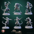 Rogue Rats set 32mm pre-supported image