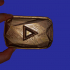 GOLD youtube button 1 SUBSCRIBER image