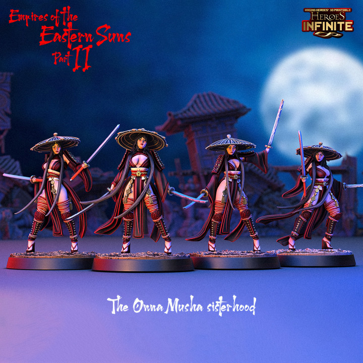3D Printable Coven - Sisterhood of the Serpents by DivergingRealm
