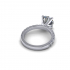 Pav Solitaire Diamond Ring R2 image