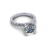 Pav Solitaire Diamond Ring R2 image
