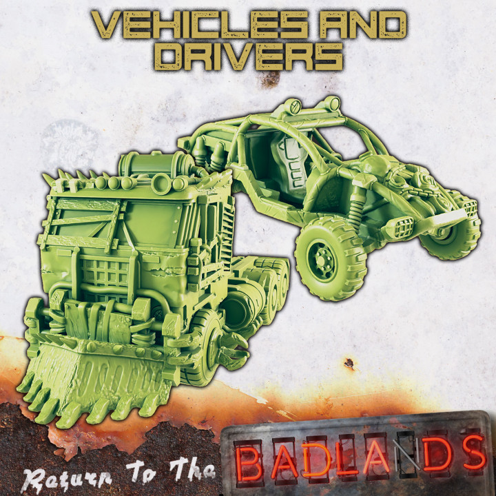VEHICLES & DRIVERS - Return to the Badlands's Cover