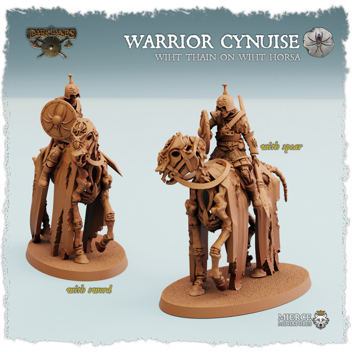 Jute Warrior Cynuise, Wiht Thain on Wiht Horsa's Cover