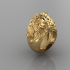 Lion Man Ring image