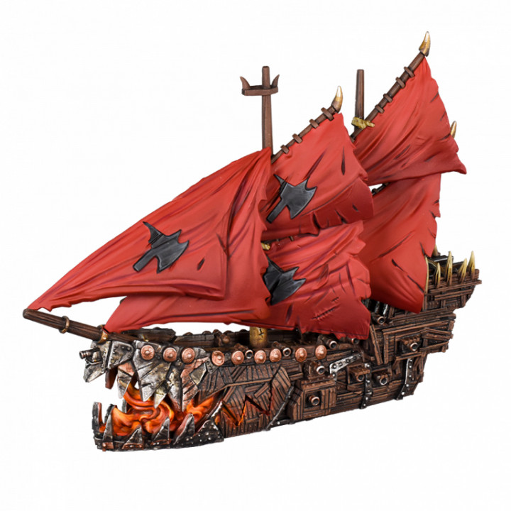 Armada - Smasher Orc Ship's Cover
