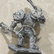 Picture of print of Orc Warrior (2 Versions)