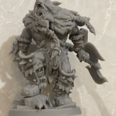 Picture of print of Orc Barbarian