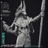 Anubis - God Of Death - Court of Anubis -  PRESUPPORTED - Illustrated and Stats - 32mm scale image
