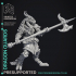 Dragonborn Guards - 3 Models -  PRESUPPORTED - Illustrated and Stats - 32mm scale image